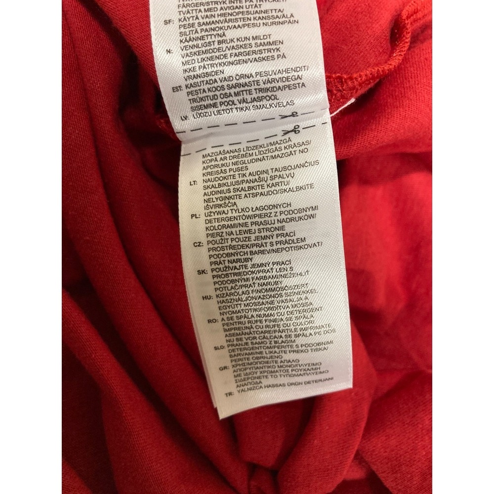 University of Nebraska Cornhuskers Adidas T-Shirt Football Sports Men's Large - Picture 13 of 16